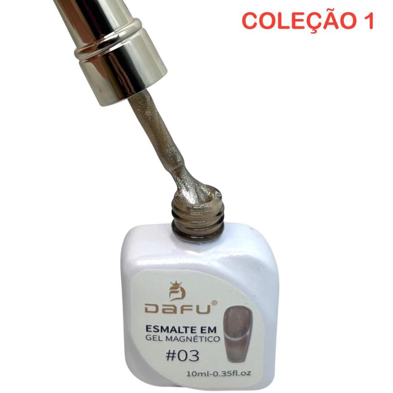 Esmalte Em Gel Dafu Magnético DF-01ESMG-1 10ml Cor:03