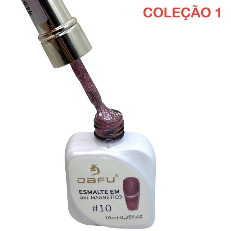 Esmalte Em Gel Dafu Magnético DF-01ESMG-1 10ml Cor:10