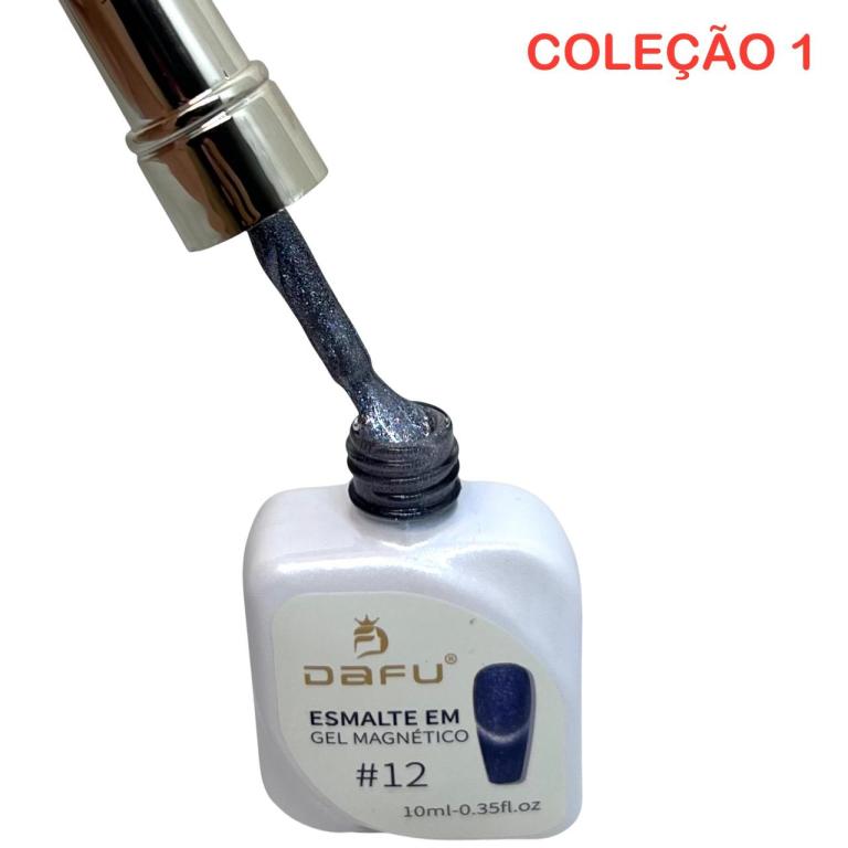 Esmalte Em Gel Dafu Magnético DF-01ESMG-1 10ml Cor:12