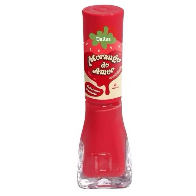 Esmalte Dailus Morango do Amor Cor:3 - Cobertura Crocante