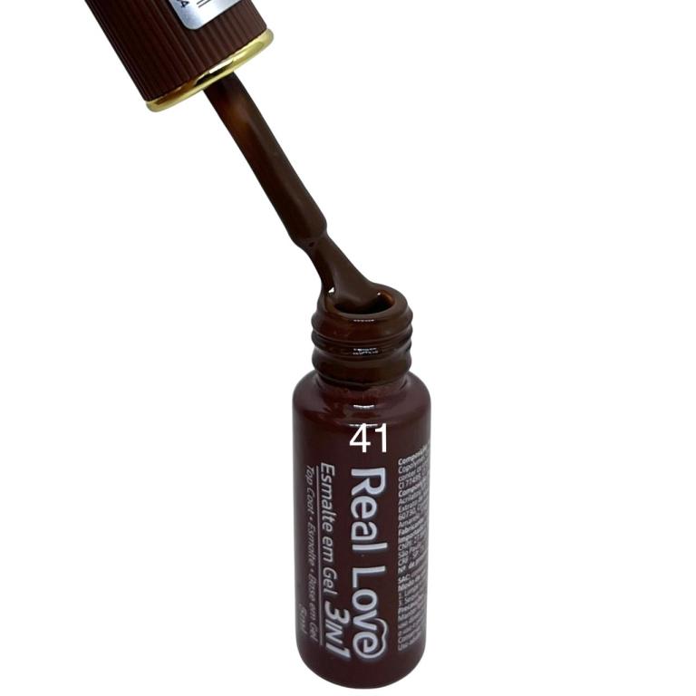 Esmalte Em Gel Real Love 3 In 1 Gel-47 Cor:41