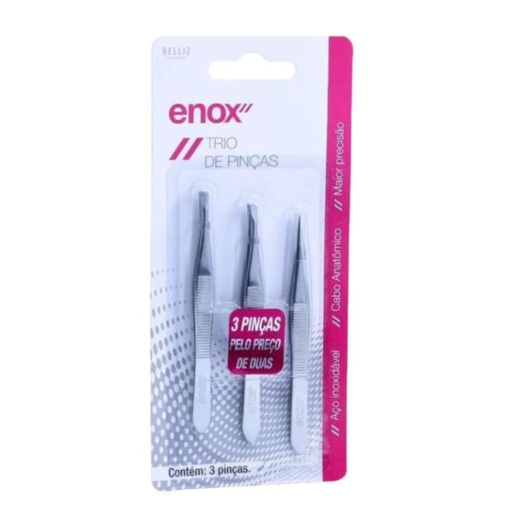 Belliz Trio de Pinças Enox Ref 1693