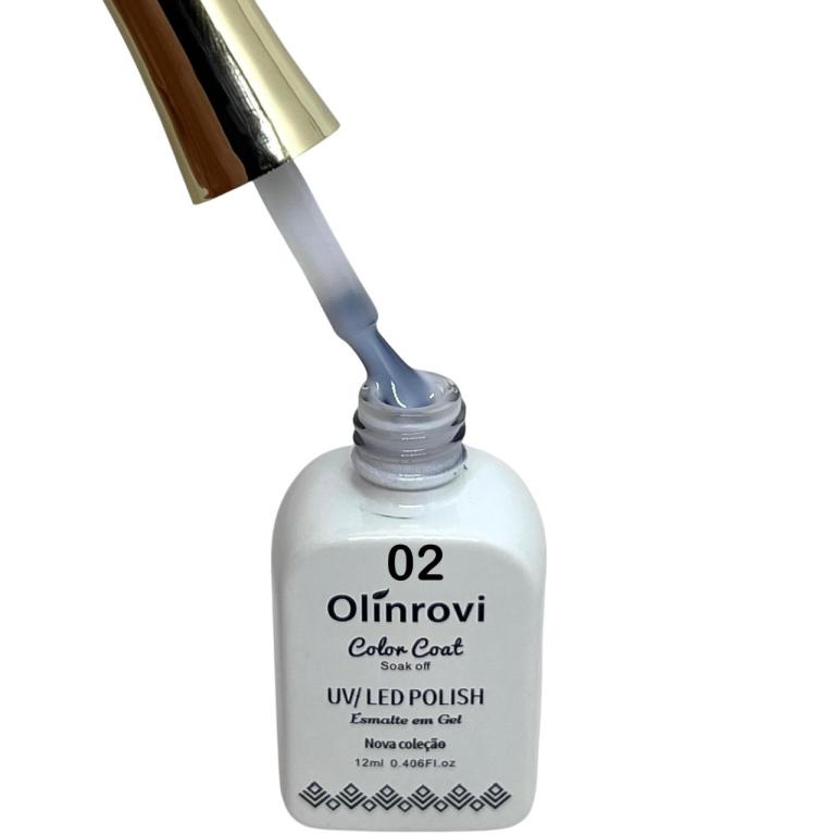 Esmalte Em Gel Olinrovi 12ml ORJY-005 Cor:02