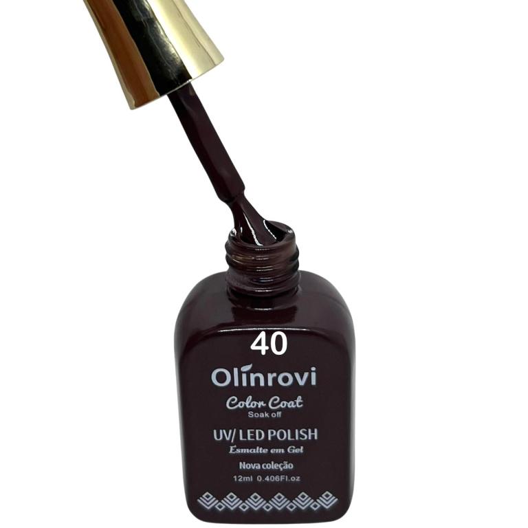 Esmalte Em Gel Olinrovi 12ml ORJY-005 Cor:40