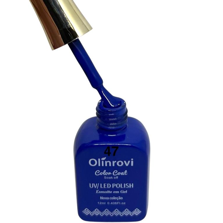 Esmalte Em Gel Olinrovi 12ml ORJY-005 Cor:47