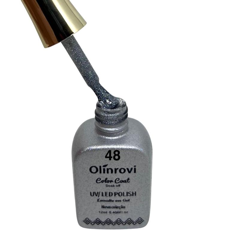 Esmalte Em Gel Olinrovi 12ml ORJY-005 Cor:48