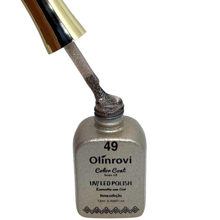 Esmalte Em Gel Olinrovi 12ml ORJY-005 Cor:49