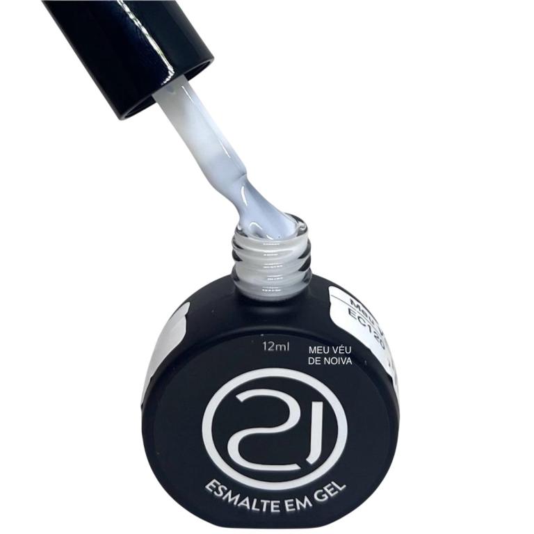 Nails 21 Esmalte Em Gel Cor:120 - Meu véu de Noiva
