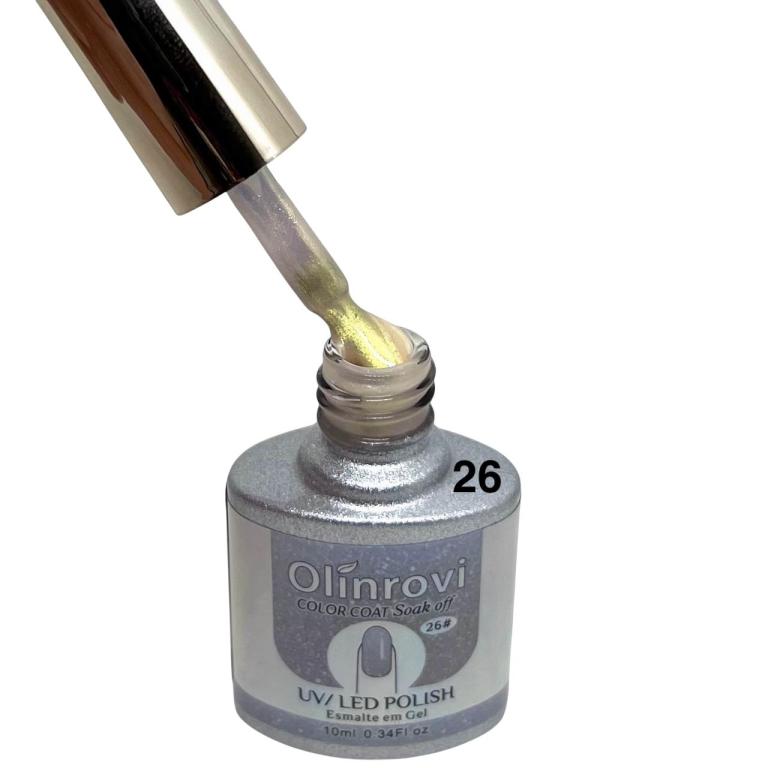 Esmalte Em Gel Olinrovi BY-001 10ml Cor:26