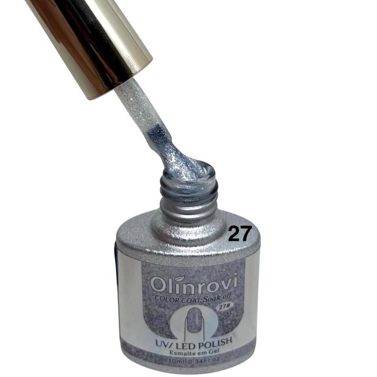 Esmalte Em Gel Olinrovi BY-001 10ml Cor:27