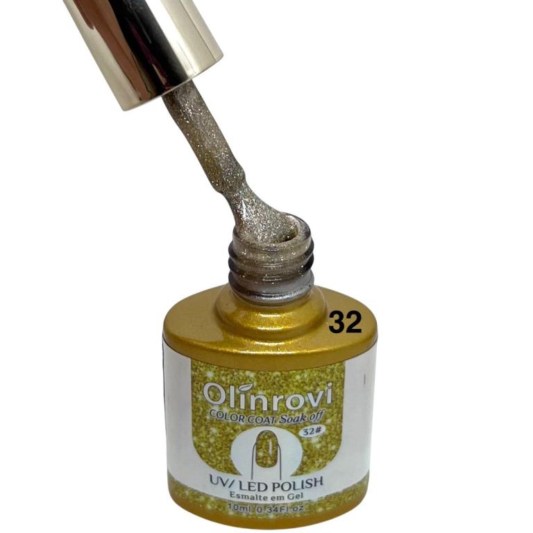 Esmalte Em Gel Olinrovi BY-001 10ml Cor:32