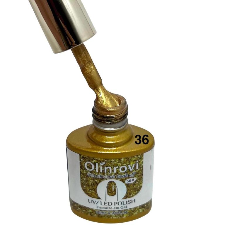 Esmalte Em Gel Olinrovi BY-001 10ml Cor:36