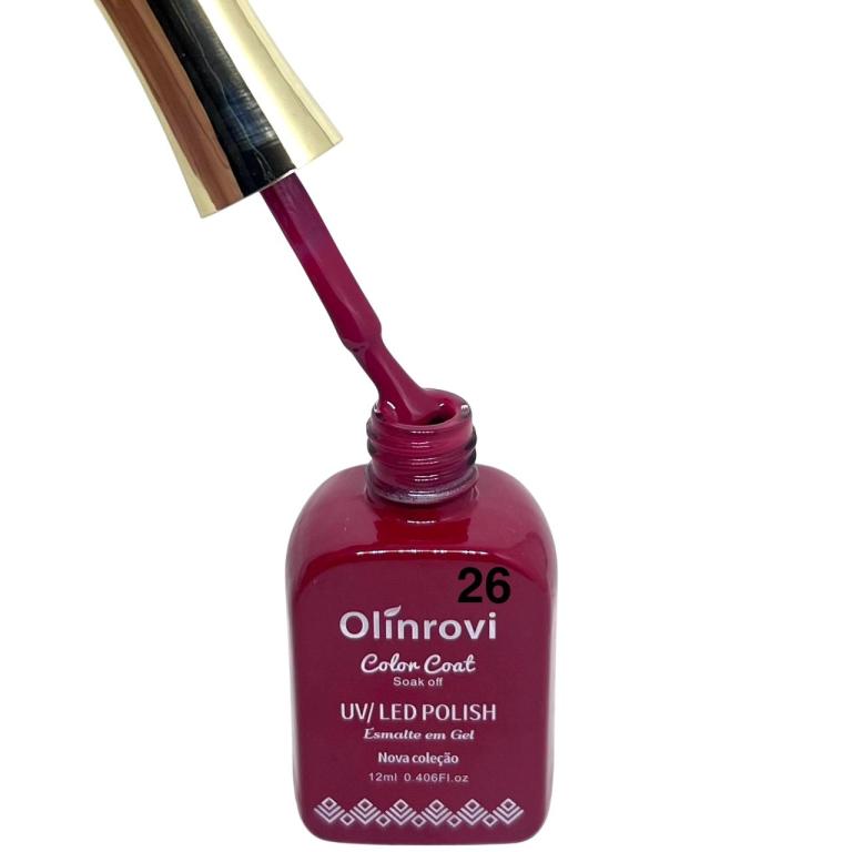Esmalte Em Gel Olinrovi 12ml ORJY-005 Cor:26