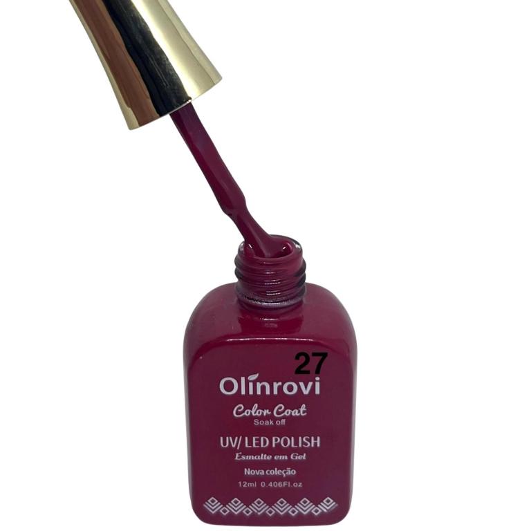Esmalte Em Gel Olinrovi 12ml ORJY-005 Cor:27