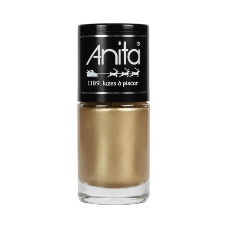 Esmalte Anita Coleção Tempo de Celebrar Cor:4- Luzes a Piscar