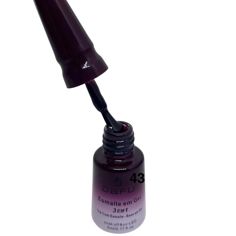 Esmalte Em Gel Dafu DF-ONE76 5ml Cor:43