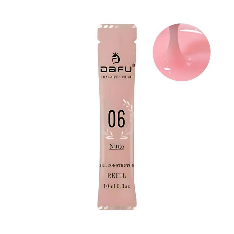 Dafu Gel Construtor Sachê 15ml Cor:06 NUDE