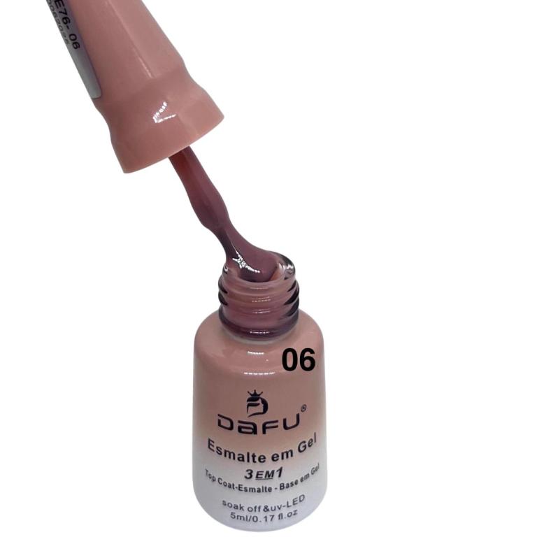 Esmalte Em Gel Dafu DF-ONE76 5ml Cor:06