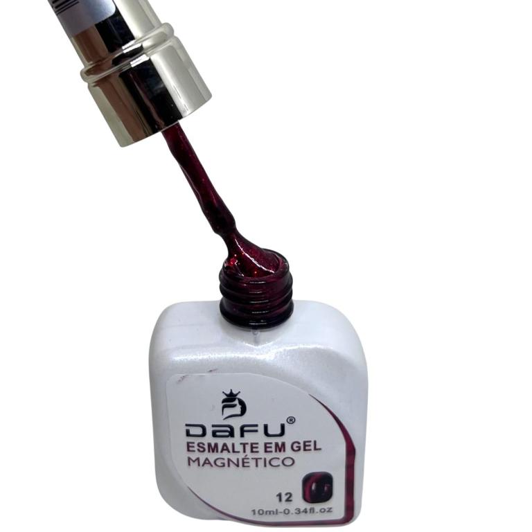 Esmalte Em Gel Dafu Magnético DF-01ESMG-9 10ml Cor:12