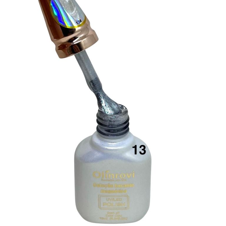Esmalte Em Gel Magnético Olinrovi 10ml ORJY-008 Cor:13