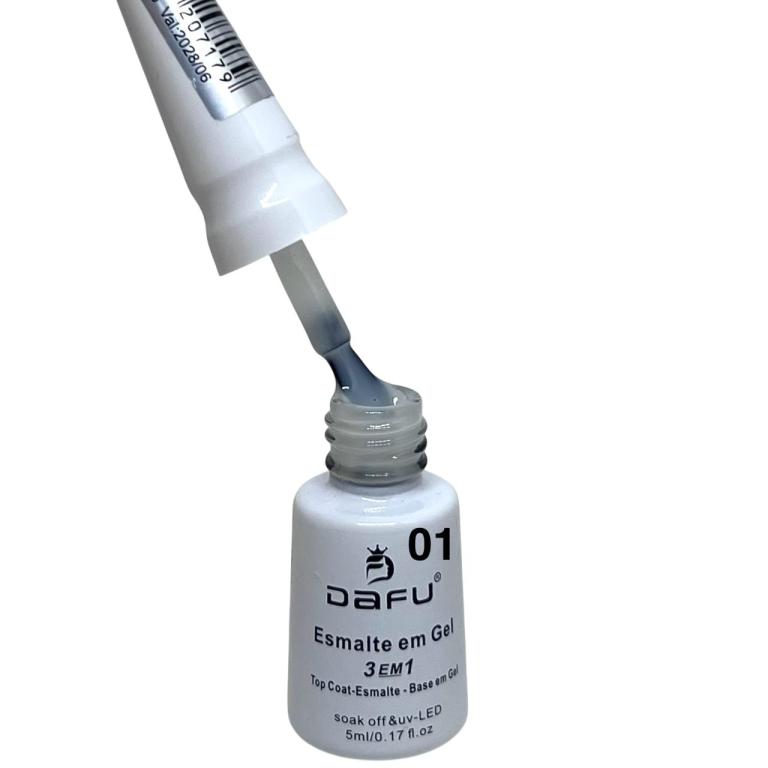 Esmalte Em Gel Dafu DF-ONE76 5ml Cor:01