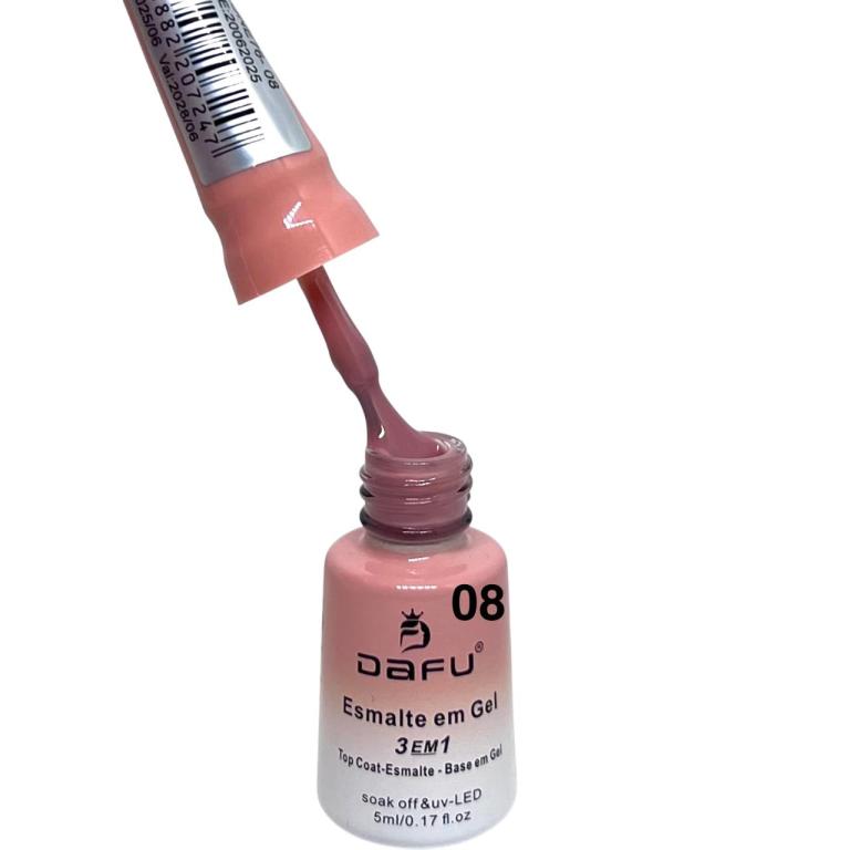 Esmalte Em Gel Dafu DF-ONE76 5ml Cor:08
