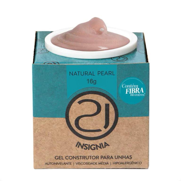 Nails 21 Gel Ecoline Insignia Gel 16gr Cor:Natural Pearl