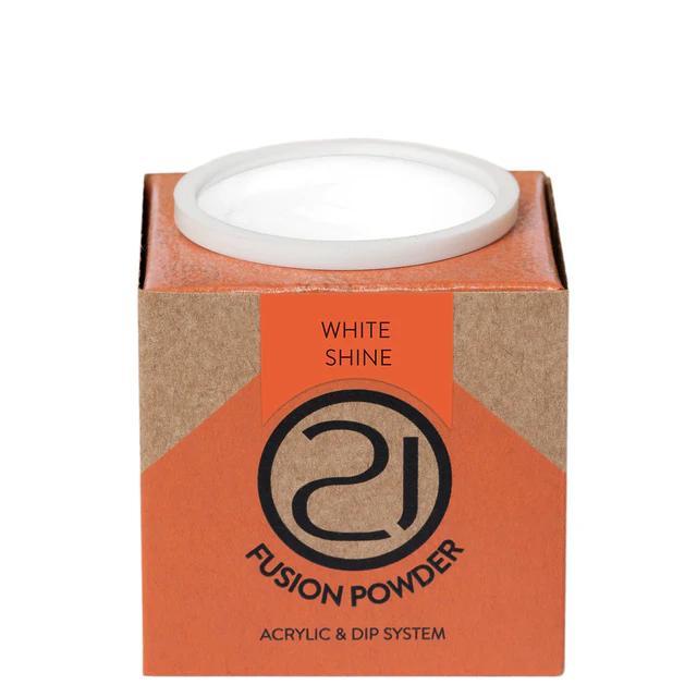 Nails 21 Pó Acrílico Ecoline Fusion 20gr Cores:White Shine