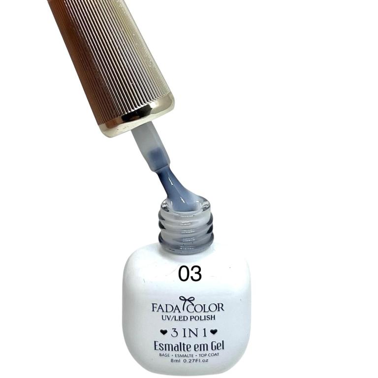 Esmalte Em Gel Fada Color JZJY-170 8ml Cor:03