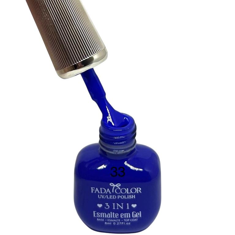 Esmalte Em Gel Fada Color JZJY-170 8ml Cor:33