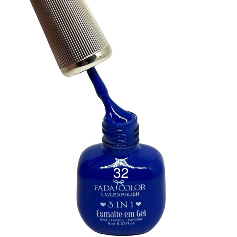 Esmalte Em Gel Fada Color JZJY-170 8ml Cor:32