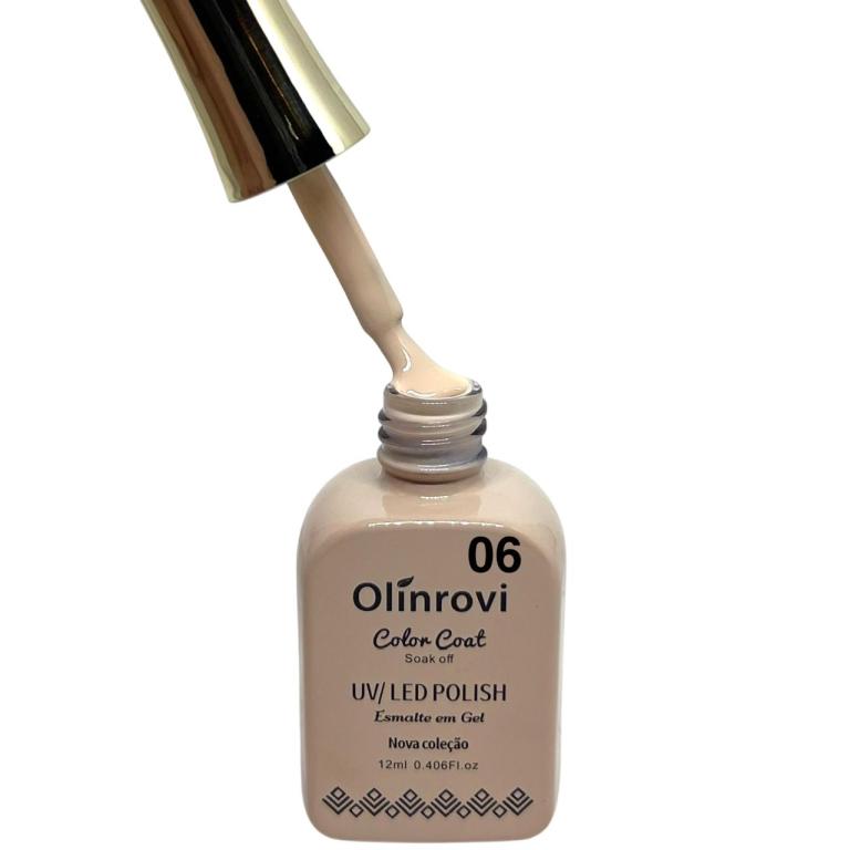 Esmalte Em Gel Olinrovi 12ml ORJY-005 Cor:06