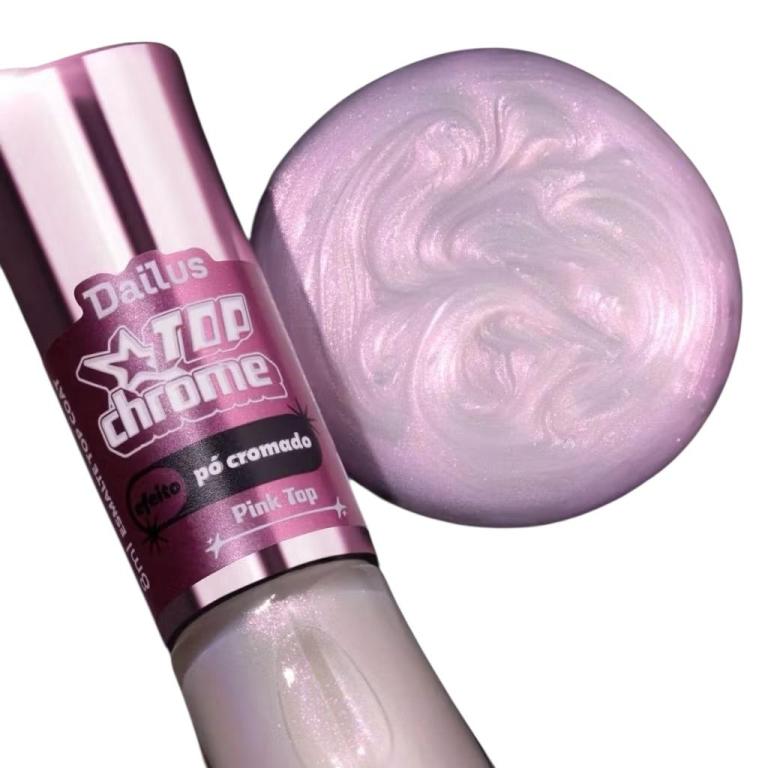 Dailus Esmalte Top Coat Cor:Pink Top