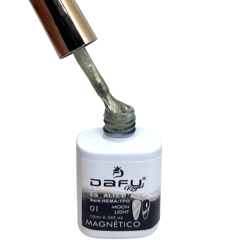 Esmalte Em Gel Dafu Magnético Moon Light  MGRY0606 10ml Cor:01