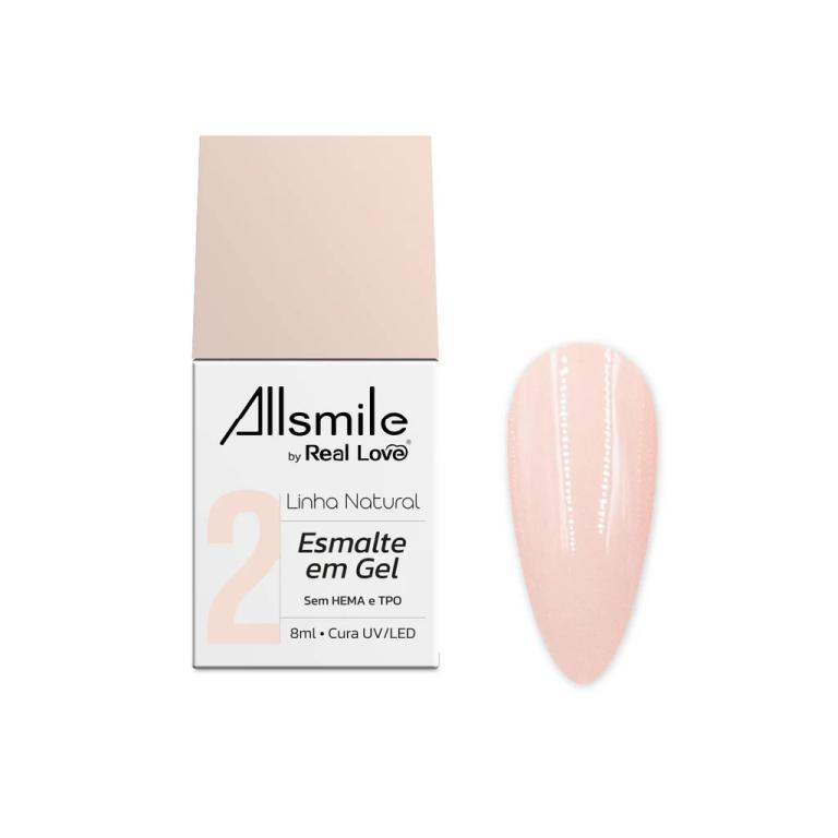 Esmalte em Gel Real Love by Allsmile 10ml Cor:02