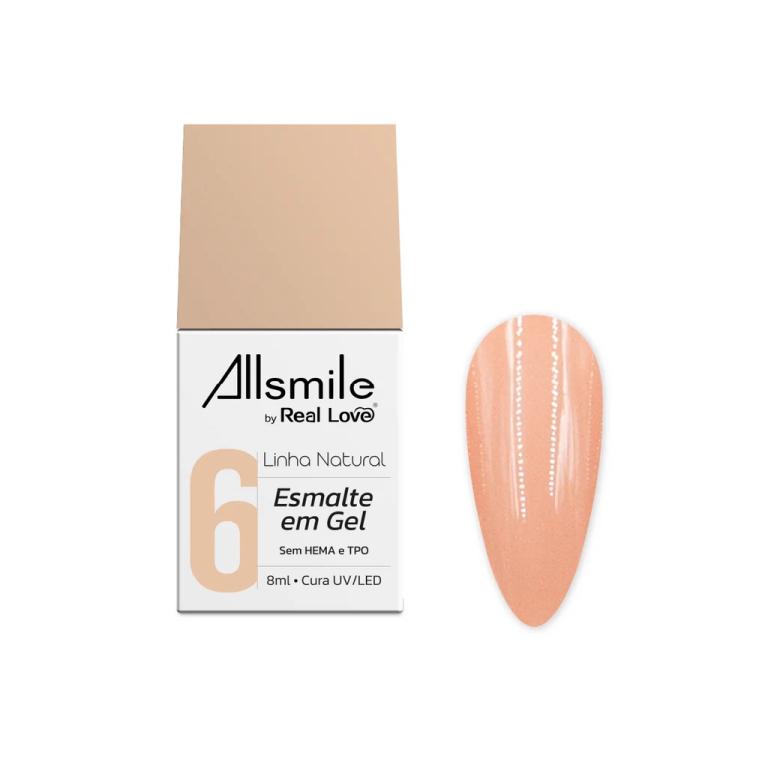 Esmalte em Gel Real Love by Allsmile 10ml Cor:06
