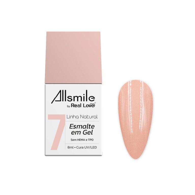 Esmalte em Gel Real Love by Allsmile 10ml Cor:07