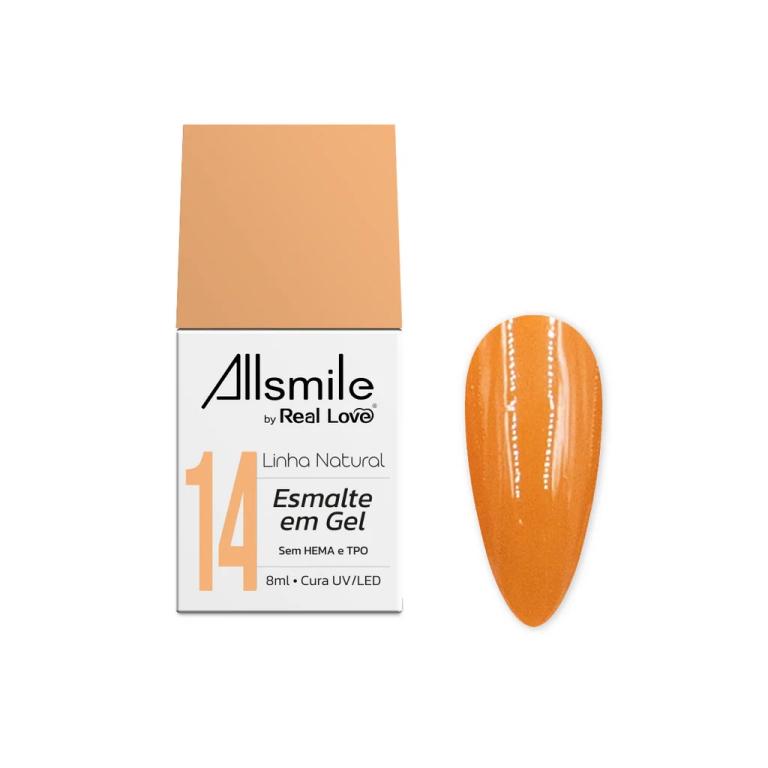 Esmalte em Gel Real Love by Allsmile 10ml Cor:14