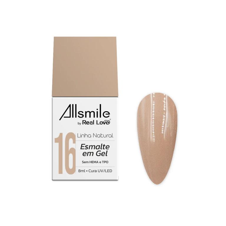 Esmalte em Gel Real Love by Allsmile 10ml Cor:16