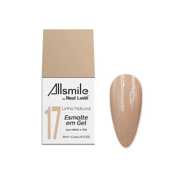 Esmalte em Gel Real Love by Allsmile 10ml Cor:17