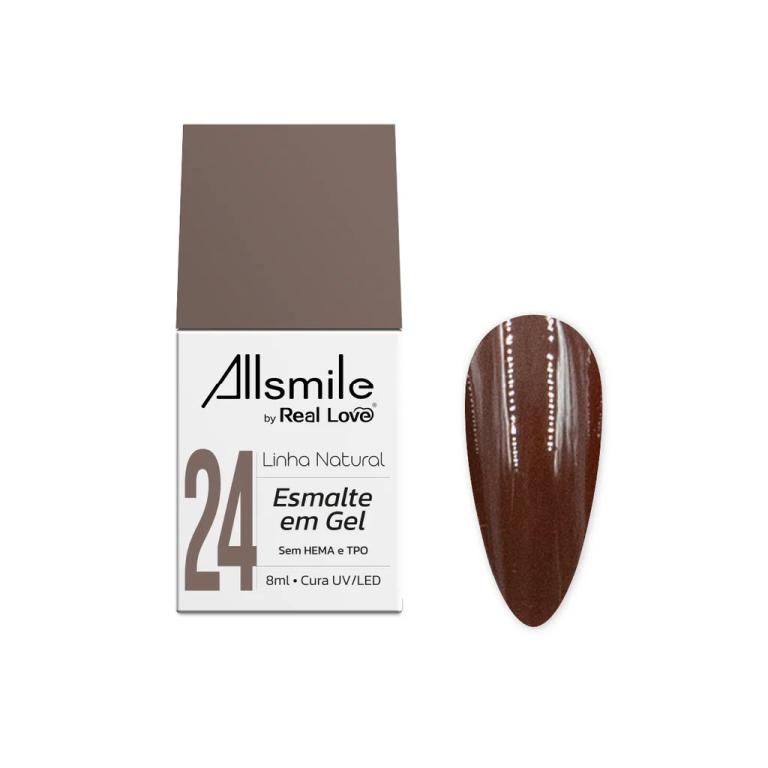 Esmalte em Gel Real Love by Allsmile 10ml Cor:24