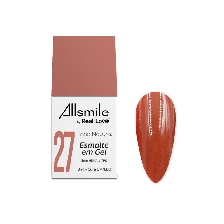 Esmalte em Gel Real Love by Allsmile 10ml Cor:27
