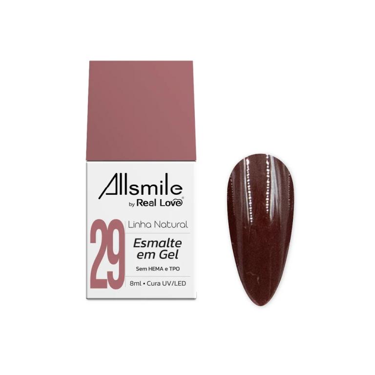 Esmalte em Gel Real Love by Allsmile 10ml Cor:29