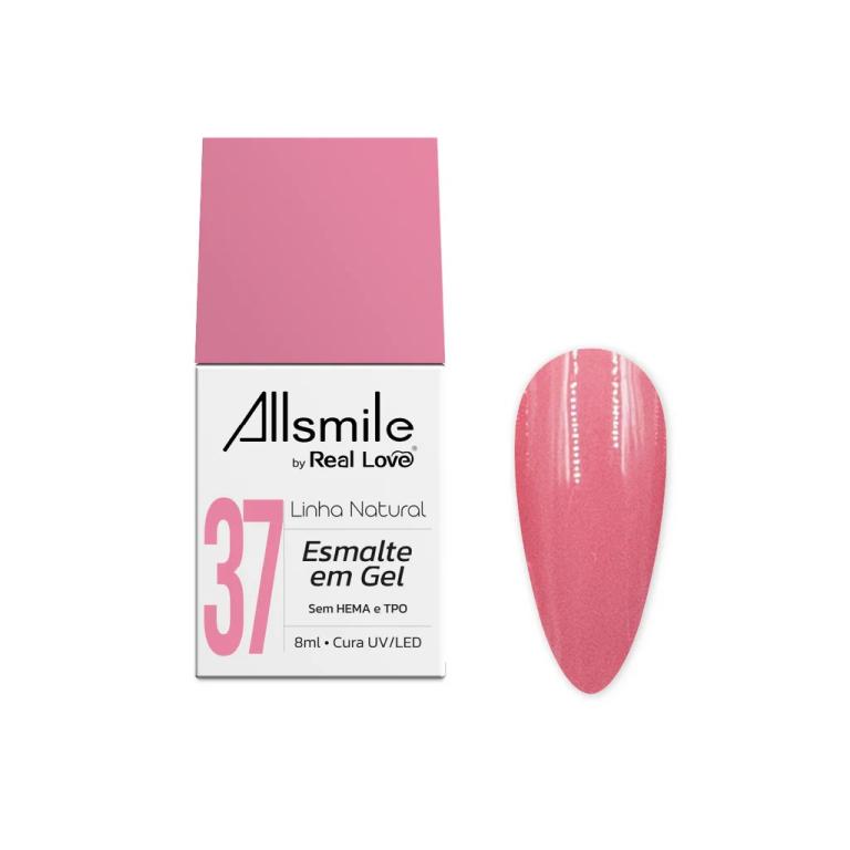 Esmalte em Gel Real Love by Allsmile 10ml Cor:37