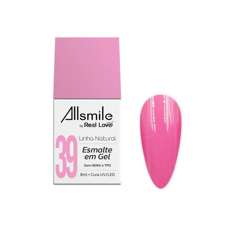 Esmalte em Gel Real Love by Allsmile 10ml Cor:39