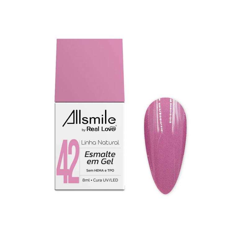 Esmalte em Gel Real Love by Allsmile 10ml Cor:42