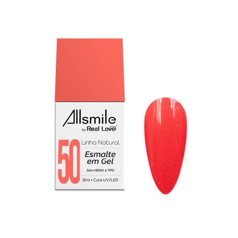 Esmalte em Gel Real Love by Allsmile 10ml Cor:50