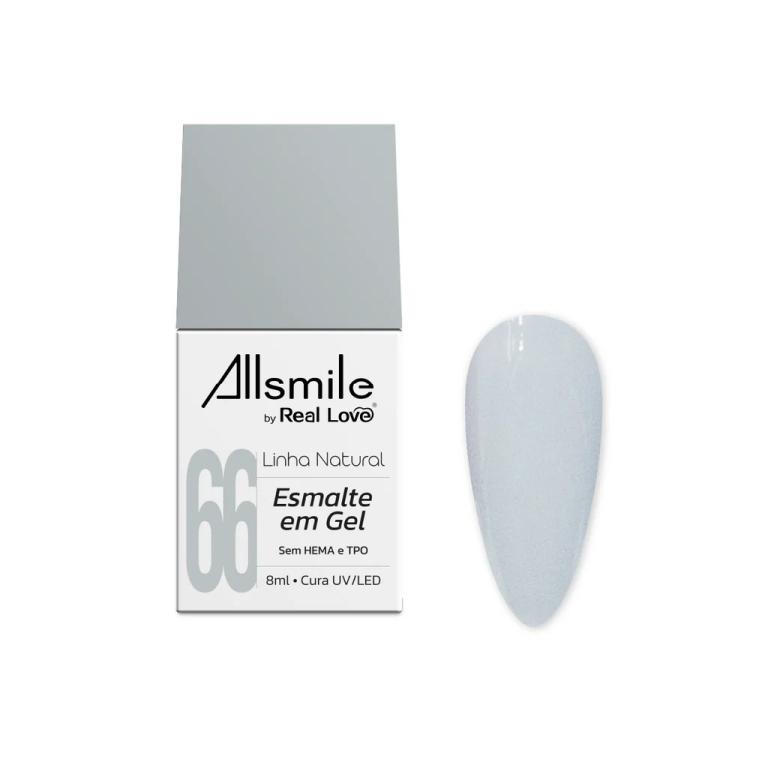 Esmalte em Gel Real Love by Allsmile 10ml Cor:66