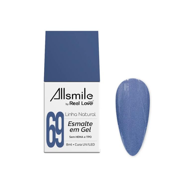 Esmalte em Gel Real Love by Allsmile 10ml Cor:69