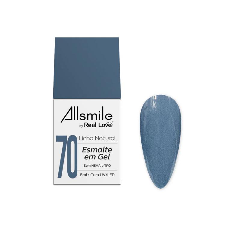 Esmalte em Gel Real Love by Allsmile 10ml Cor:70